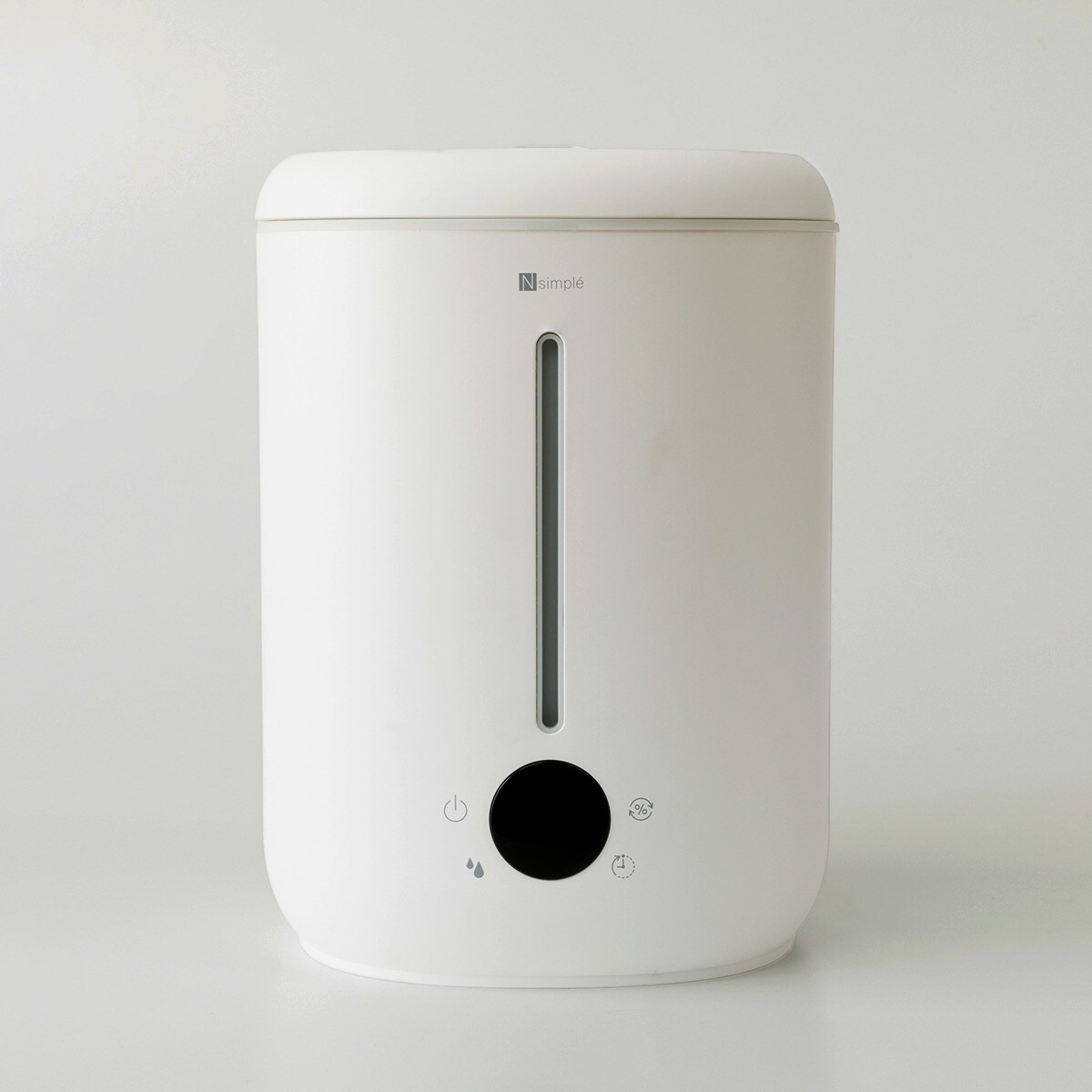 湿度設定アロマオイル対応加湿器(超音波式 HM02NC ホワイト