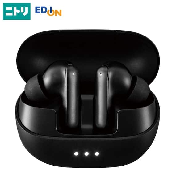 ワイヤレスイヤホン ノイズキャンセリング搭載 (BTE-ANC01BK) 1枚目画像