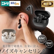 ワイヤレスイヤホン ノイズキャンセリング搭載 (BTE-ANC01)【期間限定価格:11/26~1/5まで】