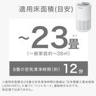 空気清浄機 (NR-6089WH) 10枚目画像