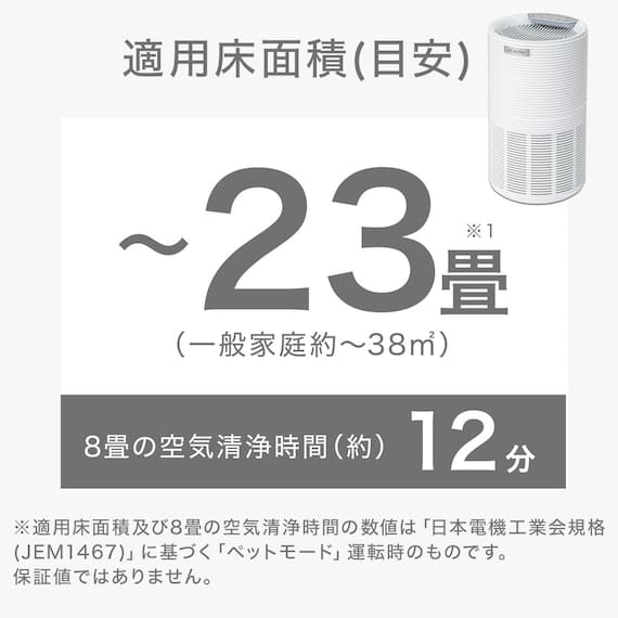 空気清浄機 (NR-6089WH) 10枚目画像