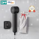 【ラッピング袋グレー色付き】高濃度マイナスイオンヘアケアドライヤー (NY281 ダークグレー)(※本商品はラッピングされていない状態でお届けになります) 1枚目画像