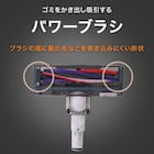 紙パック式 コードレス スティッククリーナー (MA301SK ホワイト) 8枚目画像