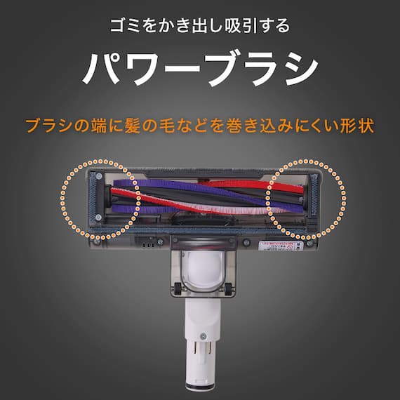 紙パック式 コードレス スティッククリーナー (MA301SK ホワイト) 8枚目画像