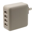 USB電源アダプター4口(DH01 モカ) 1枚目画像