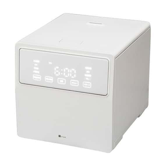 スクエア炊飯器 (JS2C01 ホワイト) 1枚目画像