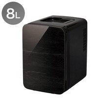 ペルチェ式パーソナル冷蔵庫 8L (IB2C01 ブラック)(リサイクル回収なし)