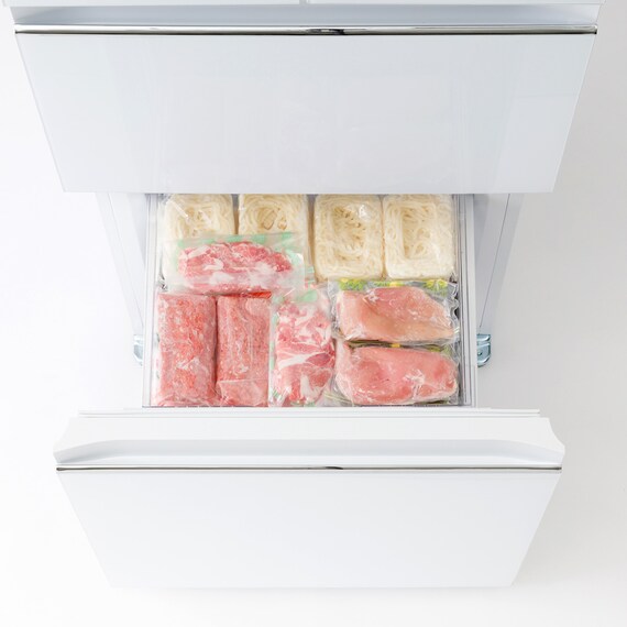 320L フレンチドアファン式冷蔵庫 (HM2C01 ホワイト)(リサイクル回収なし) 21枚目画像