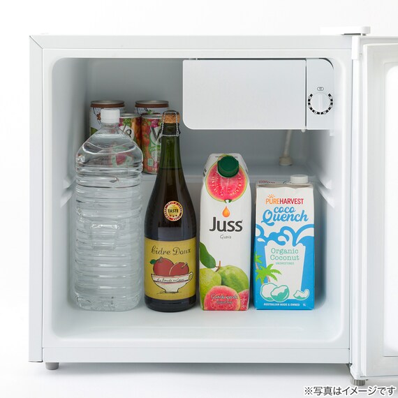 45L 直冷式1ドア冷蔵庫 (BR2C02 ホワイト) (リサイクル回収あり) 6枚目画像