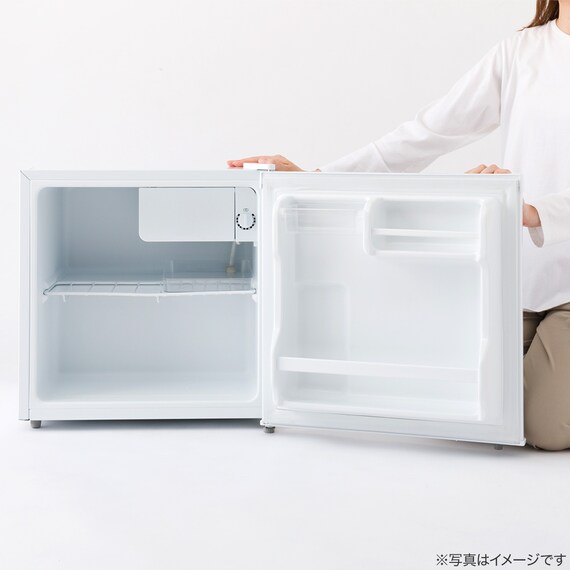 45L 直冷式1ドア冷蔵庫 (BR2C02 ホワイト) (リサイクル回収あり) 17枚目画像