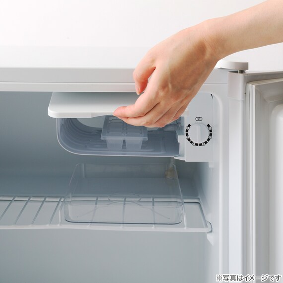 45L 直冷式1ドア冷蔵庫 (BR2C02 ホワイト) (リサイクル回収あり) 18枚目画像