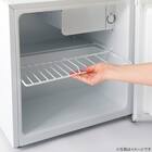 45L 直冷式1ドア冷蔵庫 (BR2C02 ホワイト) (リサイクル回収あり) 20枚目画像