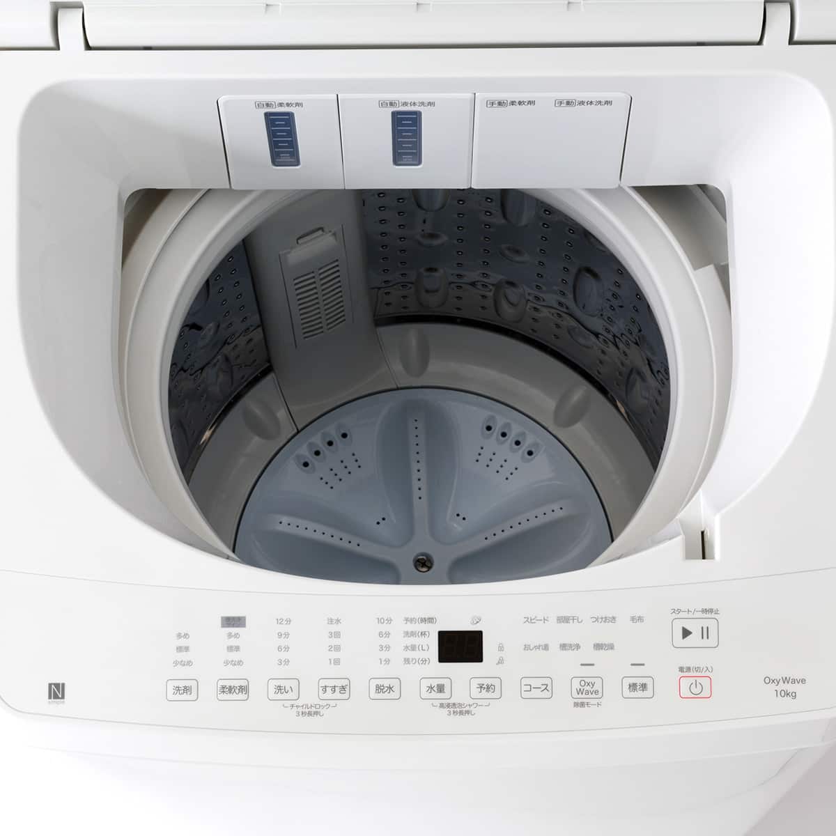 10kg洗剤自動投入洗濯機(NT100S1 ホワイト)(リサイクル回収なし