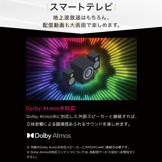 壁掛けテレビ 壁掛けパーツ付き 55型 液晶 4K対応 (NLS55RD01 ブラック)(リサイクル回収あり) 22枚目画像