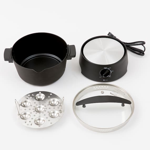 1台10役 マルチ調理ポット (OG2G02 ブラック) 25枚目画像