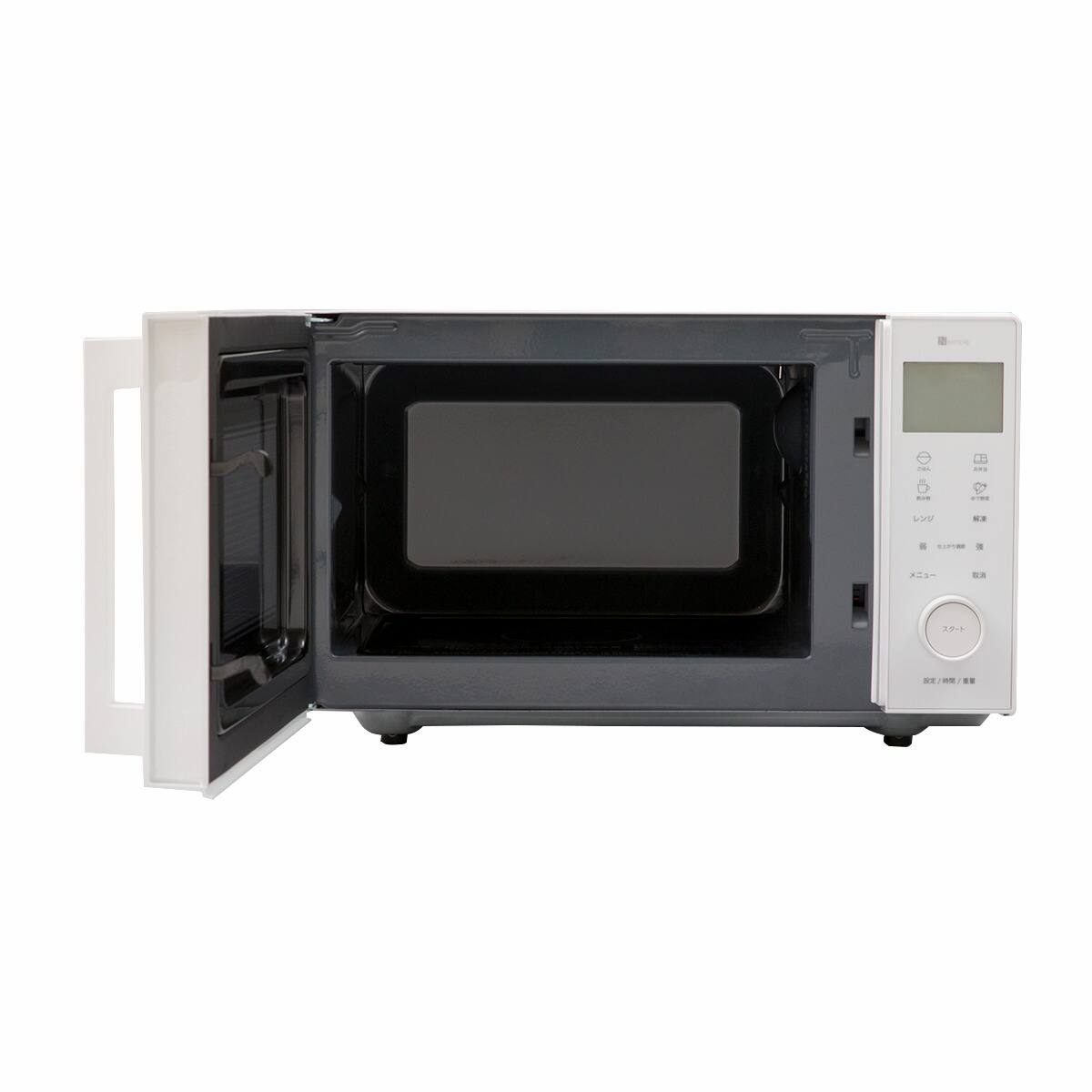オートメニュー豊富な フラット電子レンジ 18L(GZ2G06 ホワイト