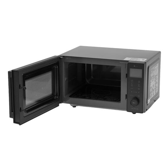 オートメニュー豊富なフラット 電子レンジ 18L(GZ2G06 ブラック) 10枚目画像