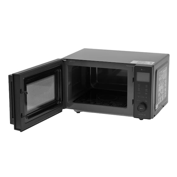 オートメニュー豊富なフラット 電子レンジ 18L(GZ2G06 ブラック) 10枚目画像