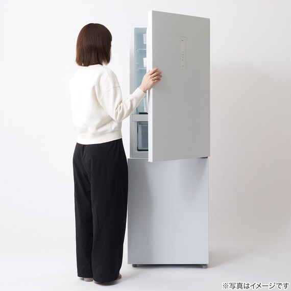 237L 2ドアファン式 冷凍冷蔵庫 (BR2G02 ホワイト)(リサイクル回収あり 