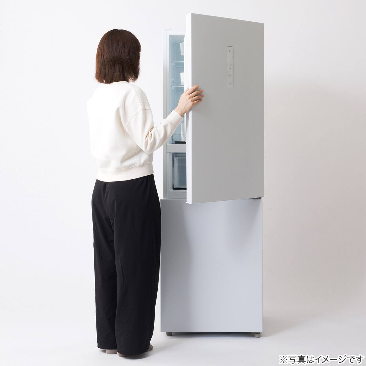 237L 2ドアファン式 冷凍冷蔵庫 (BR2G02 ホワイト)(リサイクル回収あり