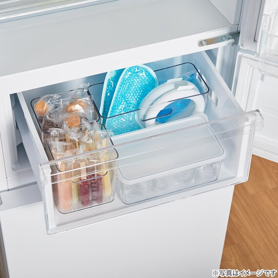 271L 3ドアファン式 まんなか切替冷蔵庫 (BR2G01 ブラック)(リサイクル回収なし) 28枚目画像