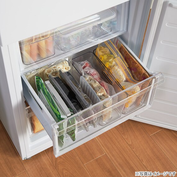 271L 3ドアファン式 まんなか切替冷蔵庫 (BR2G01 ブラック)(リサイクル回収なし) 29枚目画像