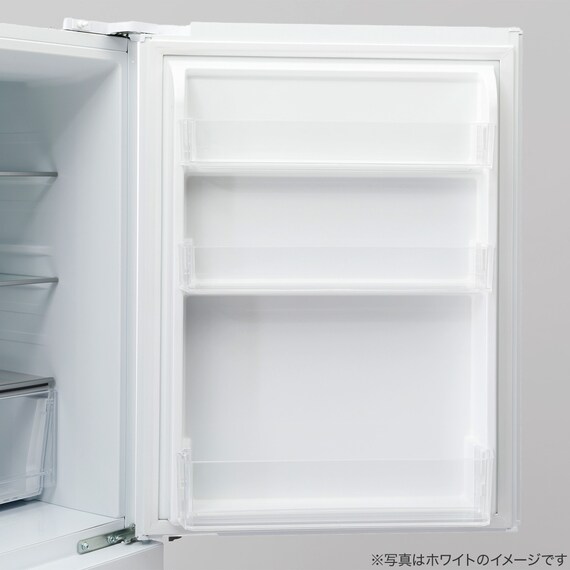 271L 3ドアファン式 まんなか切替冷蔵庫 (BR2G01 ブラック)(リサイクル回収なし) 46枚目画像