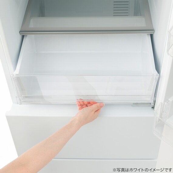 271L 3ドアファン式 まんなか切替冷蔵庫 (BR2G01 ブラック)(リサイクル回収なし) 47枚目画像