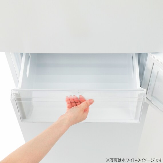 271L 3ドアファン式 まんなか切替冷蔵庫 (BR2G01 ブラック)(リサイクル回収なし) 48枚目画像