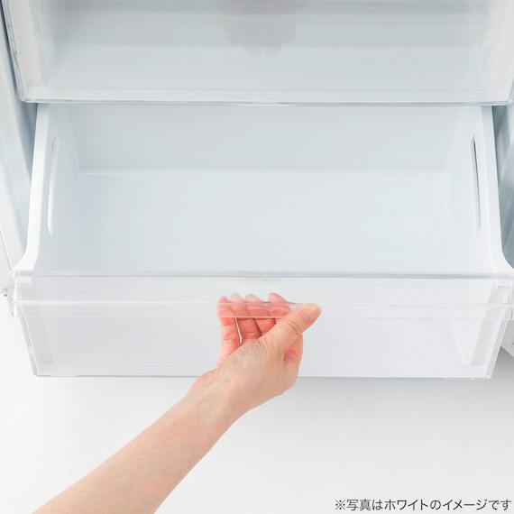 271L 3ドアファン式 まんなか切替冷蔵庫 (BR2G01 ブラック)(リサイクル回収なし) 49枚目画像