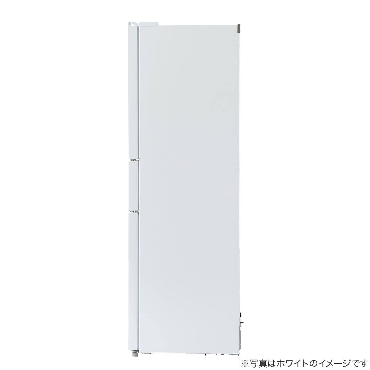 271L 3ドアファン式 まんなか切替冷蔵庫 (BR2G01 ブラック