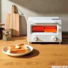 瞬間発熱 フラッシュトースター 4枚 (AC2G01 ホワイト) 12枚目画像