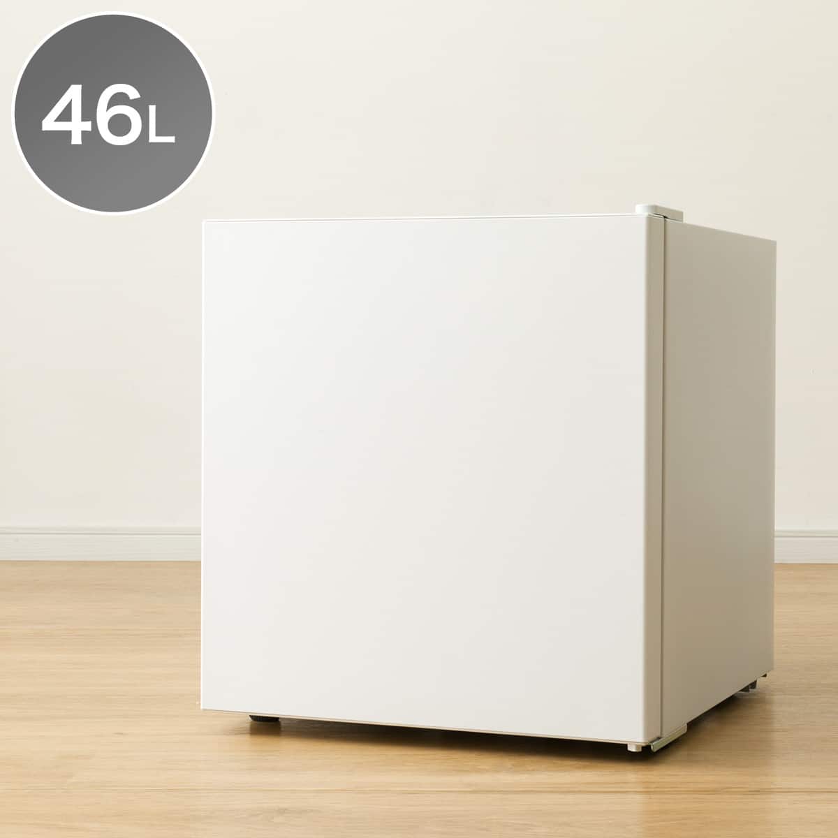【美品24年製】46L 直冷式 1ドア冷蔵庫 46L 直冷式 1ドア冷蔵庫(GZ2G03 ブラック)(リサイクル回収なし