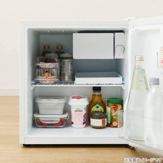 46L 直冷式 1ドア冷蔵庫(GZ2G01  ホワイト)(リサイクル回収なし) 8枚目画像