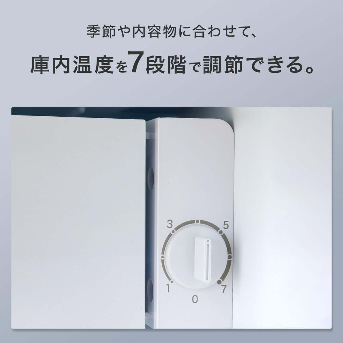 46L 直冷式 1ドア冷蔵庫(GZ2G03 ブラック)(リサイクル回収あり