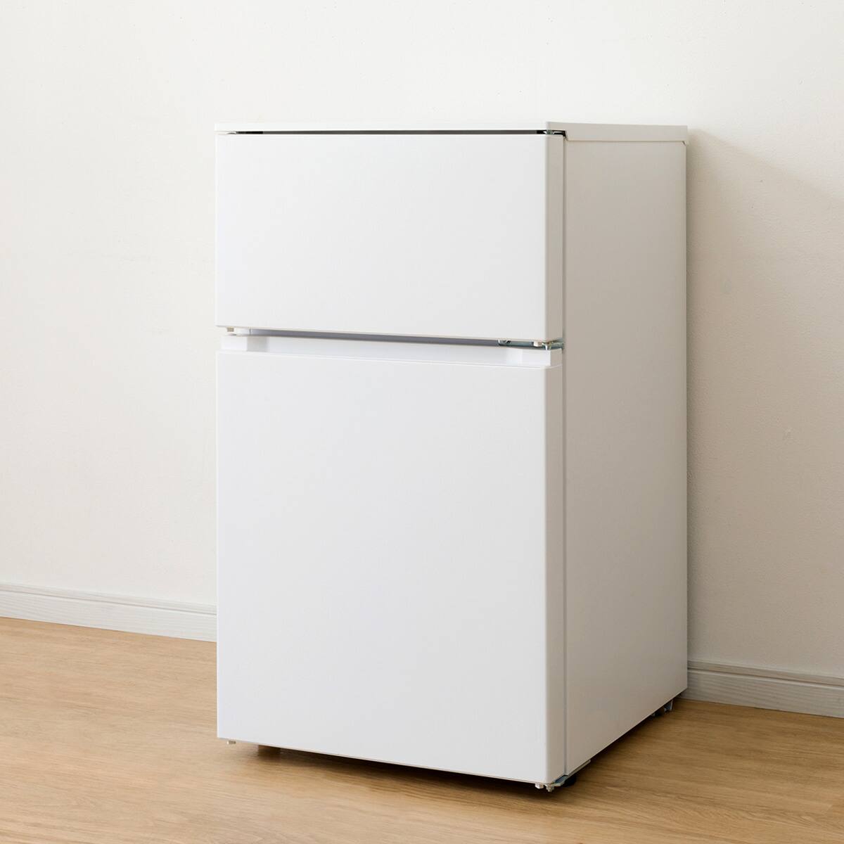 88L 直冷式 2ドア 冷凍冷蔵庫 (GZ2G04 右開き ホワイト)(リサイクル