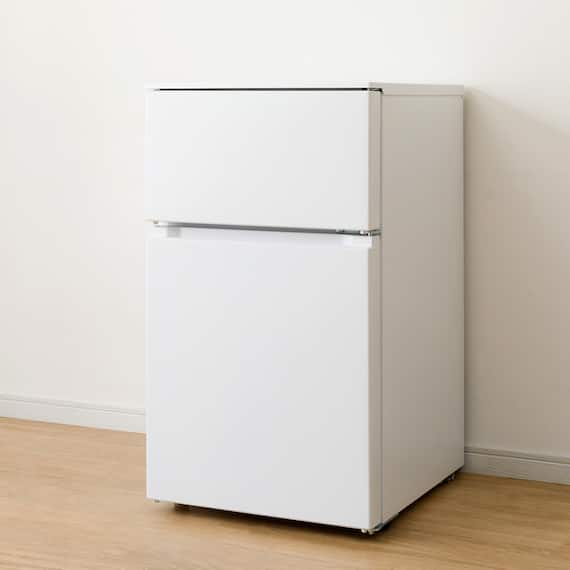 88L 直冷式 2ドア 冷凍冷蔵庫 (GZ2G04 右開き ホワイト)(リサイクル回収なし) 20枚目画像