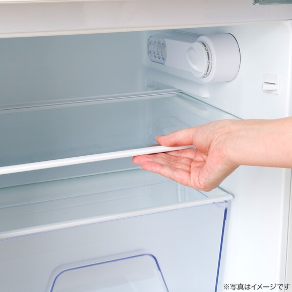 88L 直冷式 2ドア 冷凍冷蔵庫 (GZ2G04 右開き ブラック)(リサイクル回収なし) 13枚目画像