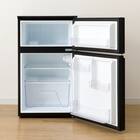 88L 直冷式 2ドア 冷凍冷蔵庫 (GZ2G04 右開き ブラック)(リサイクル回収なし) 22枚目画像