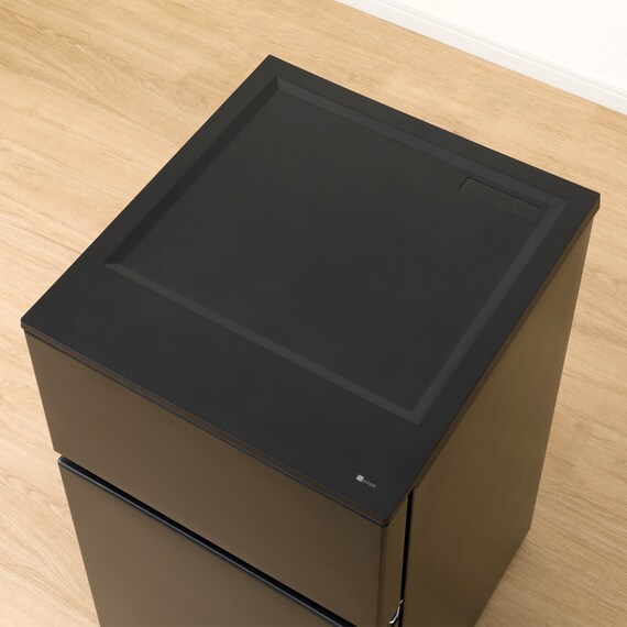 88L 直冷式 2ドア 冷凍冷蔵庫 (GZ2G04 右開き ブラック)(リサイクル回収なし) 25枚目画像