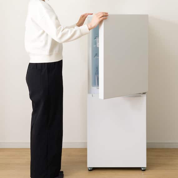 160L 2ドア霜取り不要 冷凍冷蔵庫 (GZ2G01 ホワイト)(リサイクル回収なし) 13枚目画像