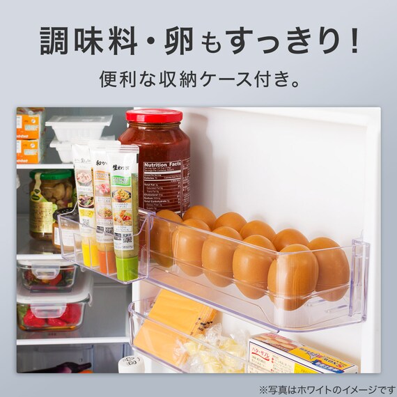 180L 2ドア霜取り不要冷凍冷蔵庫(GZ2G02 ブラック)(リサイクル回収あり) 6枚目画像
