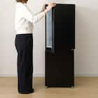 180L 2ドア霜取り不要冷凍冷蔵庫(GZ2G02 ブラック)(リサイクル回収なし) 10枚目画像