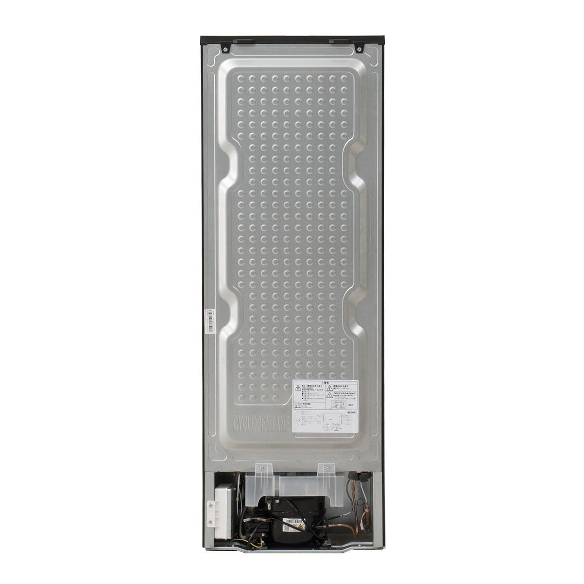 180L 2ドア霜取り不要冷凍冷蔵庫(GZ2G02 ブラック)(リサイクル回収なし