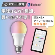 スマートLED電球(E26口金 SLB01)