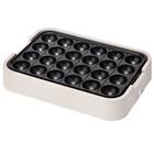 ミニフラット&たこ焼き器「Tatte!」(モカ FP2C04) 1枚目画像