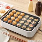 ミニフラット&たこ焼き器「Tatte!」(モカ FP2C04) 11枚目画像