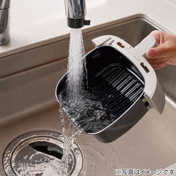 ノンオイルフライヤー(1.4L モカ XJ2G01MO) 8枚目画像