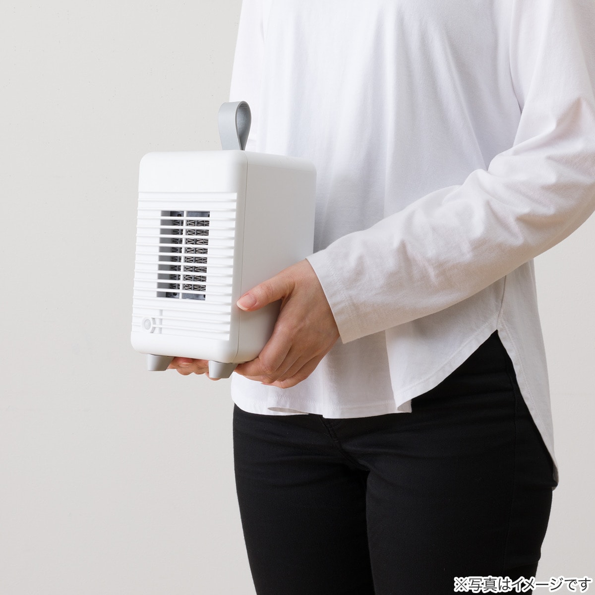 人感ミニセラミックファンヒーター(KH08WH) | ニトリネット【公式