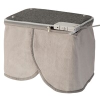 マグネット式 足もとデスクヒーター ひざ掛け付き(HH01)